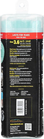 CleanTools The Absorber XL 18" x 29" - Synthetic Premium Drying Chamois Cloth for Cars and Trucks - Super Absorbent, Scratch-Free and Washable (Aqua)
