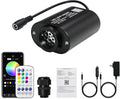 AKEPO Mini Size 6W Twinkle Fiber Optic Light Engine Only, RGBW Bluetooth APP Control + Music Sync + 28-Key Remote Control for Car Home Star Headliner