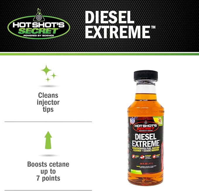 Hot Shot's Secret Diesel Extreme, 16 oz, Fuel System Cleaner