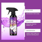 Multipurpose Iron Powder Remover Spray - Rust and Stain Cleaner for Motorcycle Tires, Brake Calipers, Boats, RVs, and Painted Surfaces