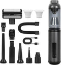 Car Vacuum Portable Cordless, 17000Pa 2 in 1 Vacuum Cleaner&Air Duster, 100W Brushless Motor Handheld Vacuum Cordless with 6000mAh Battery, Multi-Nozzles for Car, Home, Office, Pet