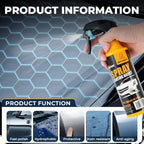 NUAN Nano Hydrophobic Ceramic Coating, 300ml Car Coating Spray Kit, Easy-to-Spray Auto Paint Protection, Includes Microfiber Cloth for Vehicle Shine & Protection