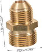 Alipis Car Cleaning Hose Adapter Heavy Duty Brass Sprayer Converter Fitting M22x1.5 to M18x1.5 Suitable for Car Wash and Outdoor Cleaning Garden Hose Nozzle Adapter