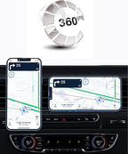 Designed for MagSafe Car Mount for 2026 CRV Phone Holder 15W Fast Wireless Charging 2026 CRV Phone Mount 2026 CRV Accessories,Support 2023-present CR-V