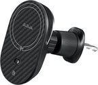 pitaka for Qi2 MagSafe Car Mount Charger, 15W Magnetic Car Phone Holder for iPhone 17/16/15/14/13 Series with NFC Feature, Air Vent [MagEZ Car Mount Pro 2 Qi2]