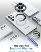 eSamcore Magsafe Magnet Head for Car Mount, Universal for Magsafe Car Mount 18 PCS Magnets Replacement, Fit for 17mm Ball Joint Magnetic Phone Holder for Car Dashboard/Windshield/Air Vent