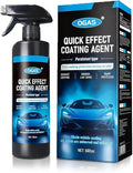 500ML Ceramic Coating for Cars, Quick Effect Coating Agent for Car Motorcycles Trucks & RVs - Extreme Hydrophobic Water Beading & Deep Gloss Shine for Long-Lasting Polish Spray Wax