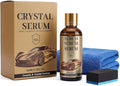 Crystal Serum - Ceramic Car Coating Kit – Advanced Graphene Ceramic Coatings for Cars, 9H Graphene Coating for Cars, Quick Effect Car Coatings Spray for Shine, for Paint, Glass & Wheel (1set)