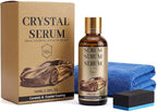 Crystal Serum - Ceramic Car Coating Kit – Advanced Graphene Ceramic Coatings for Cars, 9H Graphene Coating for Cars, Quick Effect Car Coatings Spray for Shine, for Paint, Glass & Wheel (1set)