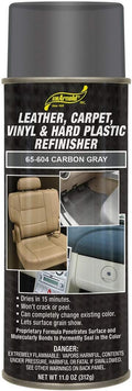 S.M. Arnold Refinishing Spray Paint - CARBON GRAY 11 Oz. - For Leather, Carpet, Vinyl, Metal, Plastic, Polycarbonate, Polypropylene, Acrylic, Lexan, Fiberglass | Pro Grade Aerosol Refinisher
