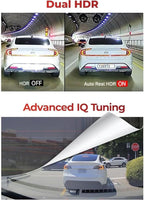 THINKWARE ARC 700 4K Dash Cam Front and Rear, No Memory Card, 4K+2K Dual Camera, Sony STARVIS Sensor, HDR, Super Night Vision 3.0, 5GHz Wi-Fi, GPS, Parking Mode, Speed and Red Light Alerts