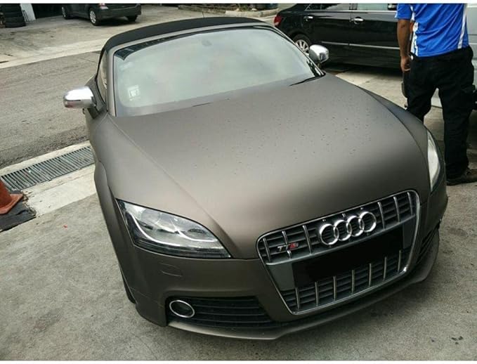 3M Car Wrap Roll 2080 Matte Charcoal Metallic | M211 | (Sample 3in x 5in) | Automotive Vinyl Wrap for Cars - Car Interior Wrap & Exterior