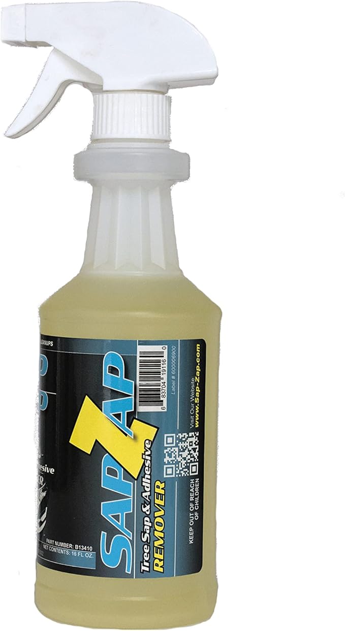 Tree Sap Adhesive Remover Car Cleaner, Yellow, 16 oz