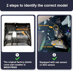 Fitcamx Front 2K+Rear 1080P Dash Cam Adapts for Hyundai Santa Fe 2024-2026 (Part No#P6000), Integrated OEM Look, Dual HD Video, WiFi & APP, Loop Recording, Gravity Sensor, Easy to Use, 64GB Card