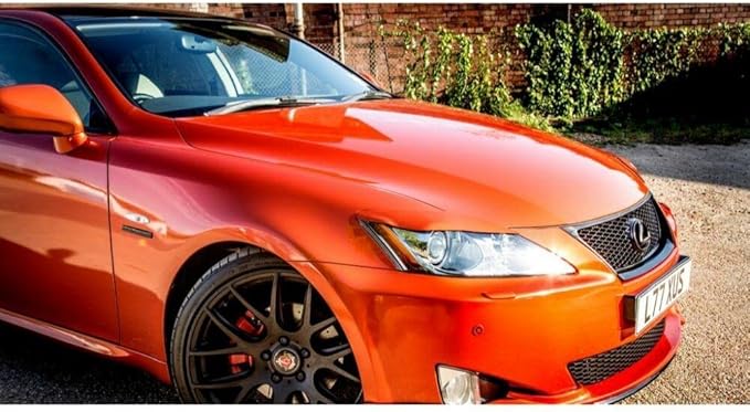 3M Car Wrap Roll 2080 Gloss Fiery Orange | G364 | (5ft x 20ft (100 Sq/ft)) | Automotive Vinyl Wrap for Cars - Car Interior Wrap & Exterior | w/Free Instawraps Pro Glove