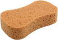 uxcell Car Wash Sponge Auto Windshield Soft Perforated Yellow Washing Sponge Pad