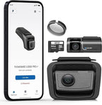 THINKWARE U3000 PRO 2CH 4K HDR Dual Dash Cam Front and Rear - 4K+2K STARVIS 2, Super Night Vision 4.0, Radar Parking Mode, Thermal Protection, 5GHz Wi-Fi and GPS - 64GB MicroSD & OBD Cable Incl