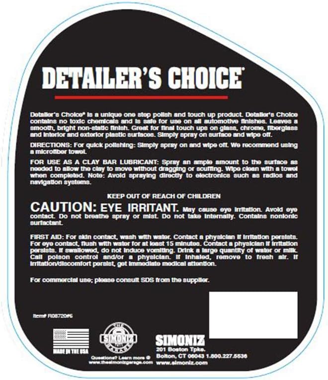 Simoniz Detailer's Choice