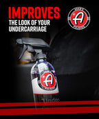 Adam's Polishes SiO2 Infused Invisible Undercarriage Spray, Black Satin, 16 oz