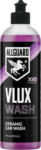 VLUX Wash - Car Wash Soap Formulated with XiO2™ Ceramic - Grime Busting Suds Gently Clean with pH-Netural Formula - Enhances Protection of Coatings, Waxes or Sealants - Gloss Finish