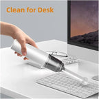 Mini car Cleaning, Powerful Suction, Handheld Vacuum Cleaner, Rechargeable and Household