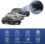 Fitcamx 4K Dash Cam Suitable for Volvo S90 V90 2017-2021 & XC60 2018-2021 T5 T6 (Model A), OEM Factory Look, 2160P UHD Video, Built-in WiFi &APP, Loop Recording, Gravity Sensor, Plug&Play, 64GB Card