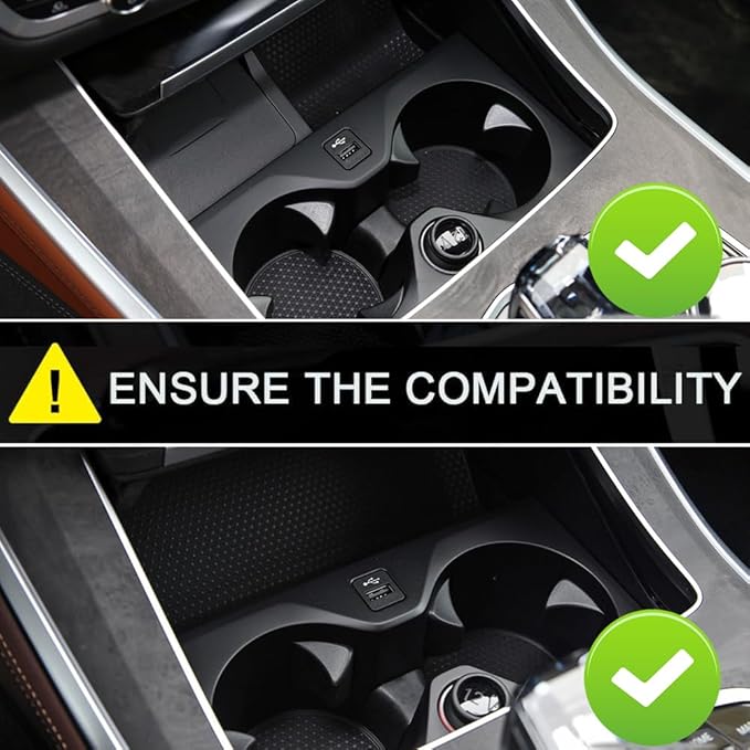 Wireless Car Charger Compatible with BMW X5/X5M X6/X6M 2019 2020 Center Console Accessory Panel, 15W Qi Fast Charging Phone Charger Pad for BMW G05/G06 (Support Original Car with NFC)