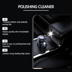 Instant Shine & Protection Car Interior Polisher, Polishing Car Interior Spray, Stay Soft, Smooth, and Comfortable for Leather, Plastic (2pcs)