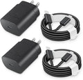 25W USB-C Fast Charger Block with C-to-C Cable [PD PPS Compatible] for Galaxy S24/S23/S22, Pixel 8/7, Z Flip 5, i Phone 17/16/15 - Compact Type C Charger
