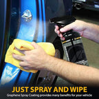 AutoDepth Graphene Ceramic Spray Coating, for Superior Protection & High Shine, Hydrophobic Car Coating Spray, for Car, Boat, Rv, Truck, Alloys, Lasts Upto 12 Months