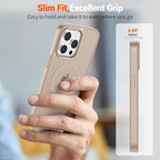 SUPFINE Magnetic for iPhone 15 Pro Case(Compatible with MagSafe)(Military Grade Drop Protection) Slim Translucent Matte Shockproof with Anti-Fingerprint Phone Case,Desert Gold