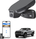 Mangoal Front 4K & Rear 1080p Dash Cam Custom fit for GMC Canyon 2023-2026 WD Elevation AT4 Denali(Model B), Integrated OEM Look, UHD 2160P Video, Built-in WiFi, Free App and 128GB Card