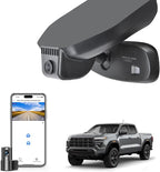Mangoal Front 4K & Rear 1080p Dash Cam Custom fit for GMC Canyon 2023-2026 WD Elevation AT4 Denali(Model B), Integrated OEM Look, UHD 2160P Video, Built-in WiFi, Free App and 128GB Card