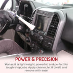 HI-TECH Vortex II Air Cleaning Gun – Pro Auto Detailing Tool for Deep Cleaning Interiors & Exteriors – Uses Air Compressor – Blasts Dust, Dirt & Grime Fast
