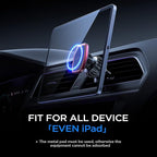 LISEN Magnetic Phone Holder for Car Upgraded Clip Ultra Car Phone Holder 6 Strong Magnets Cell Phone Holder Car Magnetic Case Friendly Phone Car Holder Mount for 4-6.7 inch Smartphones (Red)