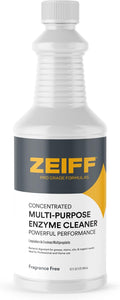 Zeiff Pro-Grade Multi-Purpose Probiotic Enzyme Cleaner - Powerful Cleaning & Odor Eliminating Formula For Professional & Home Surfaces - 32 Ounce - Fragrance Free
