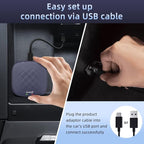 Carlinkit CarPlay Android 13.0 AI Box Adapter, 3-in-1 CarPlay AI Box Max(Plus), Plug & Play, Easy Setup, Built-in Google Play/Netflix/YouTube/TF Card, for Cars with OEM Wired CarPlay&Touchscreen