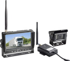 Haloview RD7 Wireless Long Range Backup Camera System kit 7'' 720P HD Digital Monitor Built in DVR Rear View Observation Reverse Camera for Truck/Trailer/Bus/RV/Pickups/Camper