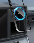 SKYLOTEC Magnetic Phone Mount Cubby Insert for Ford Maverick 2022 2023 2024 Accessories, Cell Phone Mount Storage Box Kit for MagSafe, Strong Magnets Fast Wireless Charger Phone Holder