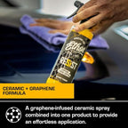 Ethos RESIST Graphene Spray Coating for Cars – Graphene Ceramic Coating Spray, Extreme Hydrophobic Protection, Gloss Enhancement, Ceramic Coating for Cars – 16oz