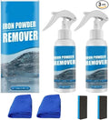 Multi-functional Quick-Acting Rust Removal Spray, 2026 New Iron Powder Remover Spray, 100ml Portable Rust Remover Sprays for Vehicles, Metal, Bikes, Tools, Cars & Household Surface (2)