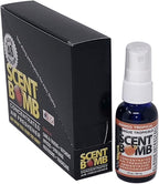 Scent Bomb Air Freshener Spray, Long-Lasting Odor Eliminator - Effective Deodorizer for Home & Car, Fresh Room Spray for Kitchen, Bathroom & Smell Neutralizer - 1 oz Pack of 4, Mango Tropical Scent
