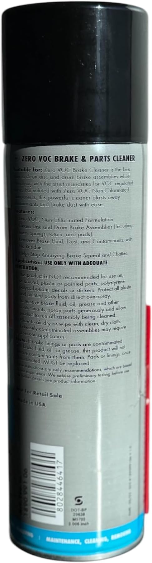 AquaNation Listing For Wurth Zero VOC Brake and Parts Cleaner - Powerful Cleaner for Contaminants and Brake Dust Removal, California Compliant,14 oz (Pack of 2)