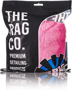 The Rag Company - The Liquid8r M22 Drying Towel - 70/30 Blend, Microfiber, High Absorbency, 20in x 20in - Pink