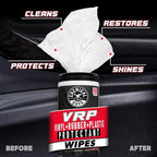 Chemical Guys Canister Wipes - VRP & Total Car Interior Cleaner & Protectant, Great for Cars, Trucks, SUVs, RVs, & More (60 Ct)