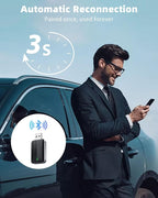 MoKo Wireless CarPlay Adapter for Apple iPhone, Mini Car Play Adapter for iOS 10+ & Cars with Apple CarPlay, Wired Car Play to Wireless, Fast Response Stable Control No Delay Not for Android,BlackGry