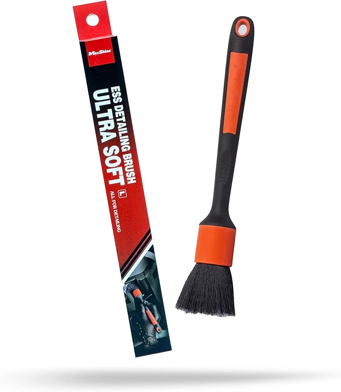 Maxshine Universal Ultra Soft ESS Detailing Brush (Large) – Professional Brush for Interior, Exterior, Leather Seats, Engine Bay, Plastic & Wheels – Ever So Soft Premium Detailing Tool