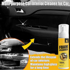 Foam Cleaner for Car, Multi-purpose Car Interior Cleaner for Car, Kitchen, Bathroom, Interior and House Lemon Flavor (100ml*2)
