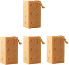 Cabilock 4pcs Auto Car Cleaning Beauty Waxing Sponge Car Wash Sponges Absorbent Cleaning Tools