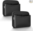 2Pcs Car Side Pocket Organizer, Strap Mini Storage Bag for Cell Phone, Wallet, Key, Glasses, Multifunctional Car Organizer Accessories for Car Seat, Door, Window, Console, 7 * 4.3 * 2.2inch
